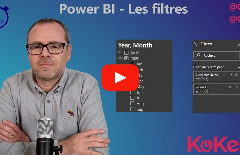 [Vidéo] Les filtres dans Power BI